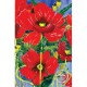 WATERMARK GREETING CARD WILD POPPIES
